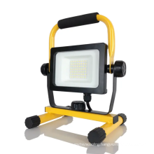 Outdoor portable folding electrodeless LED work light